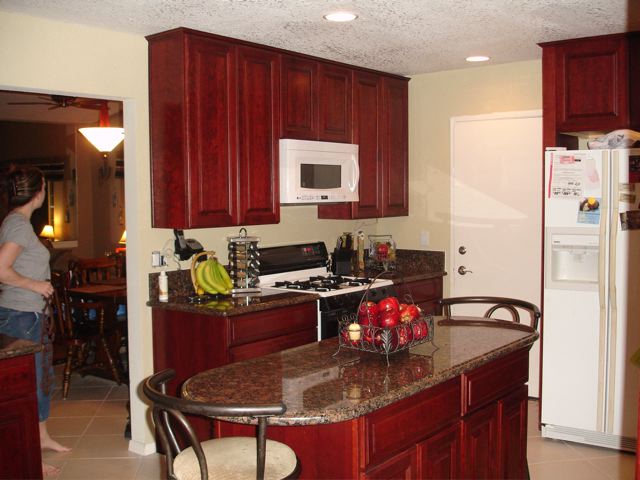 Remodeled Kitchen by Home Solutions